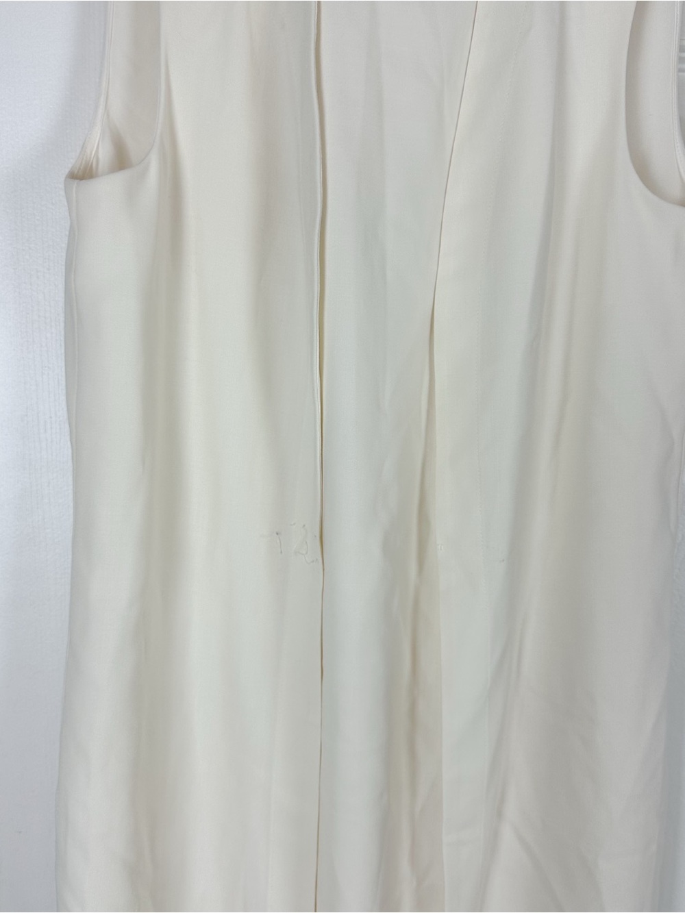 Ralph Lauren Purple Label Ivory Wool Silk Sheath Dress - Picture 6 of 15